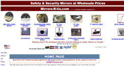 Desktop Screenshot of mirrors-r-us.com